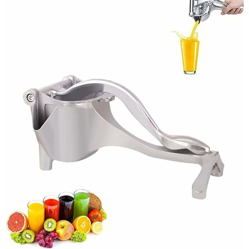 Langray - Manual Lemon Citrus Juicer, Stainless Steel Portable Juicer, Manual Hand Juicer, Lemon Juicer, Citrus Juicer, Manual, For Squeezing Lemon,