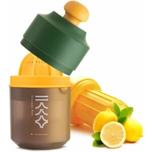 Héloise - Manual Citrus Press, Juice Extractor Juicer, Orange/Lemon/Lemon Squeezer with Container, Dual-Use Manual Fruit Juice Extractor, Very