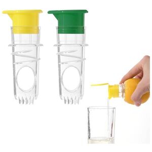 TORMATOR Set of 2 manual citrus juicers and 1 small stainless steel citrus juicer - Manual citrus juicer - Elephant lime spout - Manual citrus juicer - Lime TORMATOR Set of 2 manual citrus juicers and 1 small stainless steel citrus juicer - Manual citrus juicer - Elephant lime spout - Manual citrus juicer - Lime