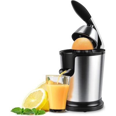 OEM Orange Juicer, Electric Citrus Juicer With 2 Different Sized Cones, 160w Powerful Motor, Efficient Filtration, Easy To Clean, For Pressing Grapes, Lemons, Limes OEM Orange Juicer, Electric Citrus Juicer With 2 Different Sized Cones, 160w Powerful Motor, Efficient Filtration, Easy To Clean, For Pressing Grapes, Lemons, Limes
