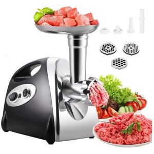 Electric Meat Mincer Grinder and Sausage Maker 2800 Watt Copper Motor Black Electric Meat Mincer Grinder and Sausage Maker 2800 Watt Copper Motor Black