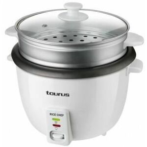 Taurus RICE CHEF 1.8L 700W Grey, White rice cooker