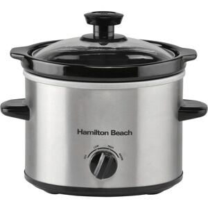 Hamilton Beach - The Mighty Mini' 1.8L Silver Slow Cooker