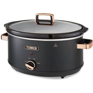 Tower - Cavaletto 6.5 Litre Slow Cooker Black