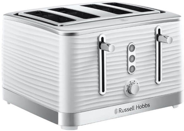 4 Slice Inspire Toaster White - Russell Hobbs