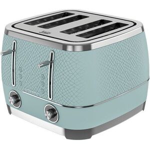 Beko Duck Egg Blue & Chrome Cosmopolis 4 Slice Toaster