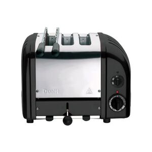 Dualit - Classic Vario aws Combi Black 2 + 1 Slot Toaster