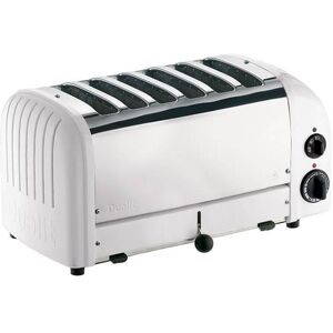 Dualit - Classic Vario aws White 6 Slot Toaster