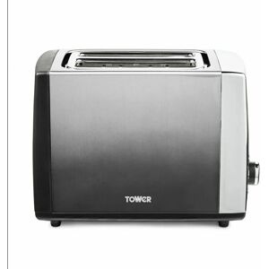 T20038GRP Infinity Ombr� 2 Slice Toaster, 900W, Graphite - Tower