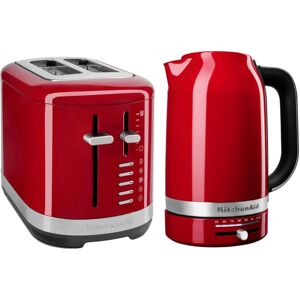 Breakfast Suite Empire Red 1.7L Kettle and 2 Slice Toaster Set - Kitchenaid