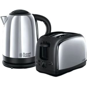 Lincoln Twin Pack Stainless Steel - Russell Hobbs