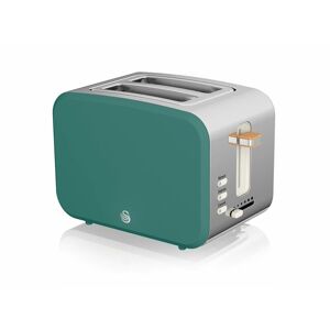 2 Slice Nordic Toaster Green - Swan