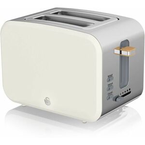 2 Slice Nordic Toaster White - Swan