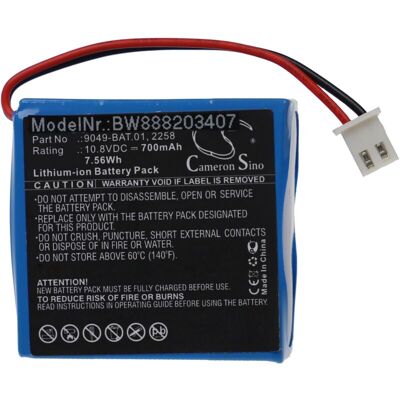 Replacement Battery compatible with cce 112 Base, 112 Duo, 112er, 112 Multi, 112 Neo, 1600 Neo Banknote Bill Validator (700mAh, 10.8V, Li-Ion) - Vhbw Replacement Battery compatible with cce 112 Base, 112 Duo, 112er, 112 Multi, 112 Neo, 1600 Neo Banknote Bill Validator (700mAh, 10.8V, Li-Ion) - Vhbw