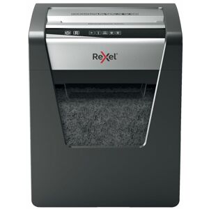 Momentum X415 Cross Cut Shredder 23 Litre 15 Sheet Black 2104576 - Black - Rexel