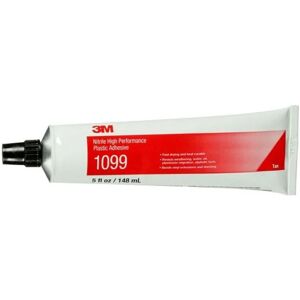 3M Nitrile High Performance Plastic Adhesive 1099, Tan, 5 L, 2 per case