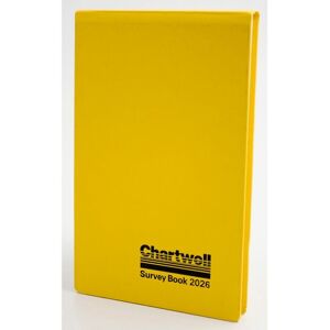 Chartwell - Chatwell Suvey Field Book Weathe Resistant 130x205mm Plain with 2 Red