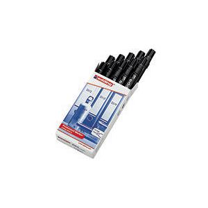 Edding - Perm Markers Black 2000C Pk10