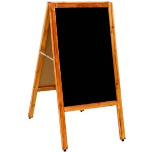 Oypla - Wooden Chalkboard Blackboard Pavement Display Sign A-Board