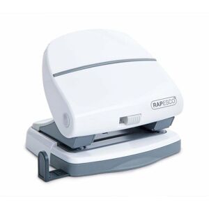 Rapesco - P30 2 Hole Punch Metal 30 Sheet White - White