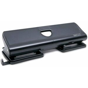 Rapesco - 720 4 Hole Punch Metal 22 Sheet Black - Black