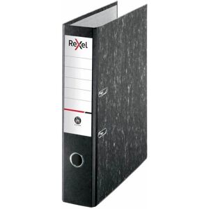 Rexel - Lever Arch File Paper on Board A4 75mm Spine Width Black (Pack 10) - Black