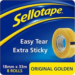 Sellotape - Golden Tape 18mmx33mm - SE04994