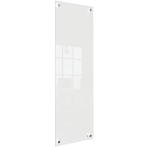 Small Glass Whiteboard Panel 300x900mm White 1915604 - Nobo