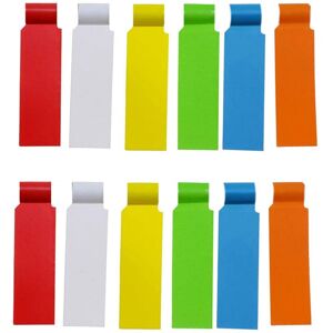 TLILY 540Pcs/18 Sheets Cable Labels Tags Cable Markers Self Adhesive Cable Labels Waterproof Tear Resistant Wire Labels X2 I508901