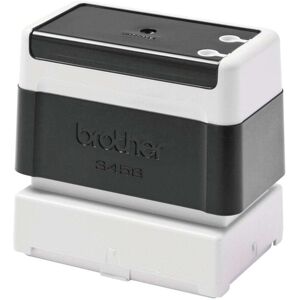 LIDERPAPEL Brother PR3458B Stamp 58 x 34mm Black (Pack of 6) - PR3458B6P