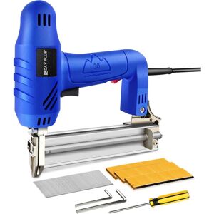 Briefness - Heavy Duty Tacker Staple Nail Gun Upholstery Stapler Fabric Wood Craft Staples