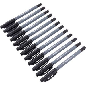 Paper-mate - Paper Mate Papermate Flexgrip Ball Pen Medium Black (Pack-12)