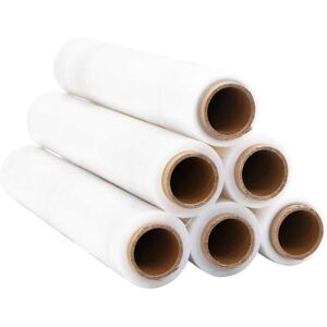 Vidaxl - Stretch Film 6 pcs Transparent 20 μm 50 cm x 300 m