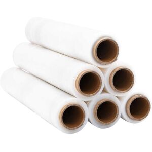 Vidaxl - Stretch Film 6 pcs Transparent 23 μm 50 cm x 300 m