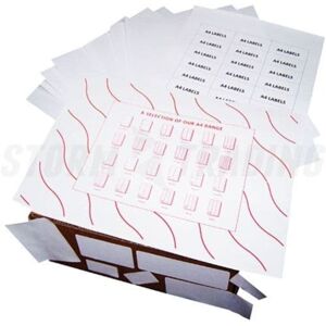 STORM TRADING GROUP 500 x 24 Address Labels per A4 Sticky Labels Sheet STORM TRADING GROUP 500 x 24 Address Labels per A4 Sticky Labels Sheet