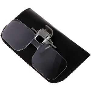 Csparkv - 2X Glasses Style Magnifying Glass with Clip for Reading Csparkv - 2X Glasses Style Magnifying Glass with Clip for Reading