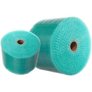 STORM TRADING GROUP 1 x 500x100m Green Biodegradable Small Bubble Wrap Rolls STORM TRADING GROUP 1 x 500x100m Green Biodegradable Small Bubble Wrap Rolls