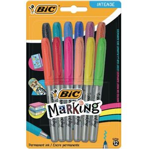 BIC - Marking Colour Collection Permanent Marker Bullet Tip 0.8mm Line Assorte BIC - Marking Colour Collection Permanent Marker Bullet Tip 0.8mm Line Assorte