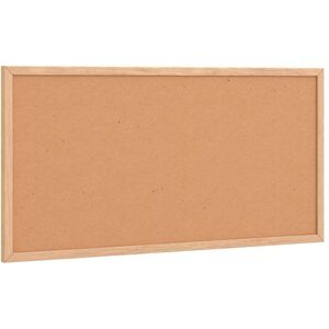 vidaXL Corkboard 60x30cm Solid Pine Frame - Wall Organizer vidaXL Corkboard 60x30cm Solid Pine Frame - Wall Organizer