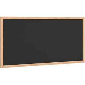 Chalkboard with Solid Pine Wood Frame Black 60x30 cm Vidaxl Chalkboard with Solid Pine Wood Frame Black 60x30 cm Vidaxl
