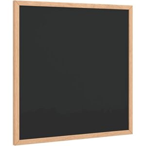 Chalkboard with Solid Pine Wood Frame Black 40x40 cm Vidaxl Chalkboard with Solid Pine Wood Frame Black 40x40 cm Vidaxl