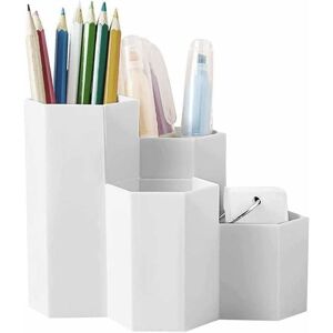 Héloise - Desk Pen Holder, Creative Pen Holder, Multi-Function Pen Holder, Storage Box Pen Holder, Multi-Function Desk Pen Holder, for Office and Héloise - Desk Pen Holder, Creative Pen Holder, Multi-Function Pen Holder, Storage Box Pen Holder, Multi-Function Desk Pen Holder, for Office and