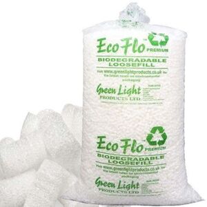 STORM TRADING GROUP 90 x White sEco Flo Biodegradable Loose Fill Packing Peanuts STORM TRADING GROUP 90 x White sEco Flo Biodegradable Loose Fill Packing Peanuts