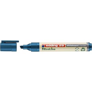 Edding edding 29 EcoLine Whiteboard Marker Chisel Tip 1-5mm Line Blue (Pack 10) Edding edding 29 EcoLine Whiteboard Marker Chisel Tip 1-5mm Line Blue (Pack 10)