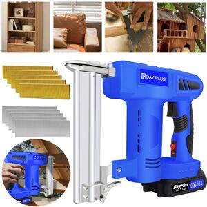 Briefness - Electric Cordless Staple Gun Stapler Tacker Staple Nail Gun 2-in-1 Upholstery Heavy Duty Battery Briefness - Electric Cordless Staple Gun Stapler Tacker Staple Nail Gun 2-in-1 Upholstery Heavy Duty Battery