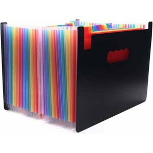 YMYNY Expanding File Folder, 24 Pockets Rainbow Accordion File Folder A4 Document Folder 24 pockets mumu YMYNY Expanding File Folder, 24 Pockets Rainbow Accordion File Folder A4 Document Folder 24 pockets mumu