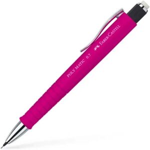 Faber Castell Faber-Castell Mech Pencil Poly Matic 0.7 Pink (Pack of 5) Faber Castell Faber-Castell Mech Pencil Poly Matic 0.7 Pink (Pack of 5)