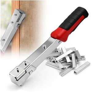 TEHTUY Hammer stapler, 1 x impact stapler - manual stapler gun for 140 type staples, 6-10 mm TEHTUY Hammer stapler, 1 x impact stapler - manual stapler gun for 140 type staples, 6-10 mm