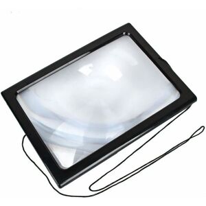 Erhope - Hands Free 3x A4 Large Size Magnifier with led Light Reading Magnifier Gdel Erhope - Hands Free 3x A4 Large Size Magnifier with led Light Reading Magnifier Gdel