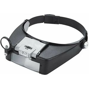 DEWDAT Headband Magnifier Watchmaker Hands Free Magnifying Glass with Light Headset Magnifying Magnifier with led Light, for Watchmaker, Jeweler, Reading DEWDAT Headband Magnifier Watchmaker Hands Free Magnifying Glass with Light Headset Magnifying Magnifier with led Light, for Watchmaker, Jeweler, Reading